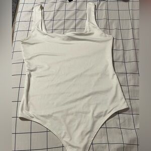 White One-Piece Swimsuit